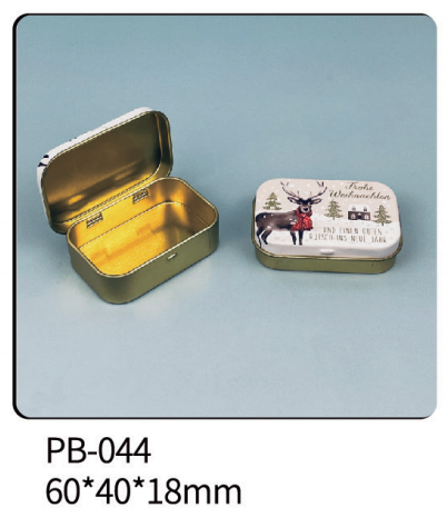 60*40*18mm翻盖铁盒